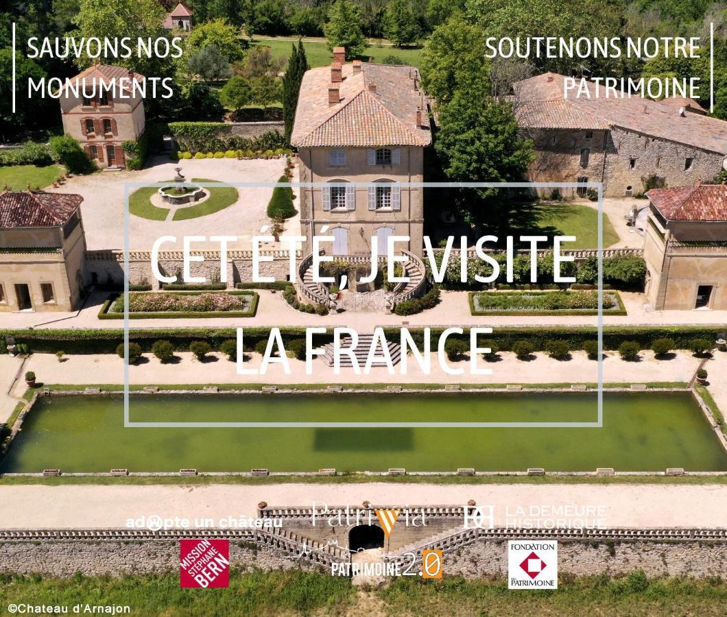 Le Pavillon D'Arnajon Hotell Le Puy-Sainte-Réparade Exteriör bild